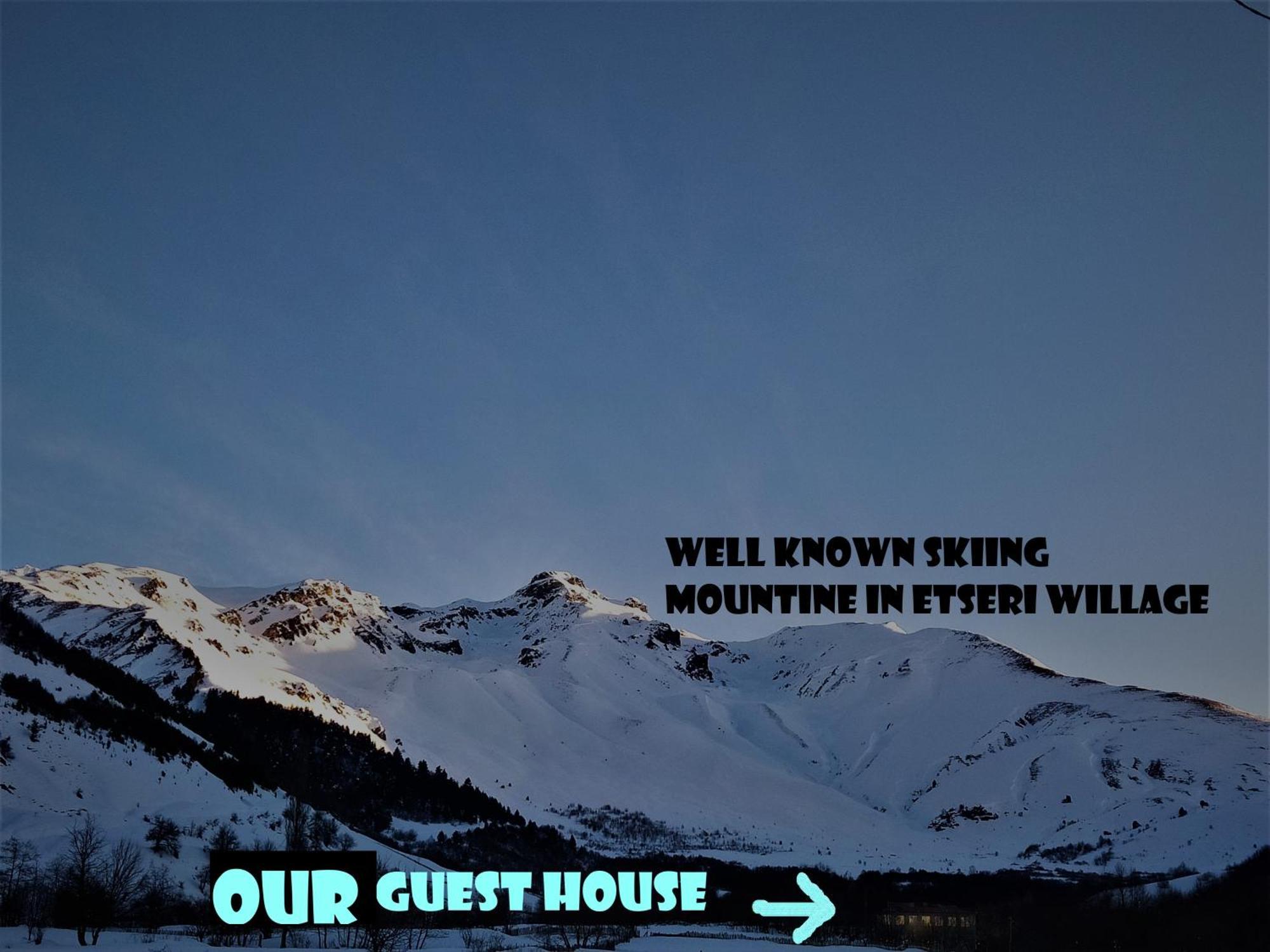 Gujejiani Guest House Mestia Dış mekan fotoğraf